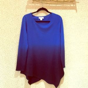 Really flattering ombré maternity sweater 🤱